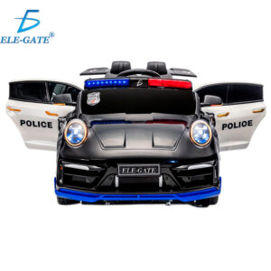 Patrulla Montable Eléctrica con Luces y Sonido con Control Remoto