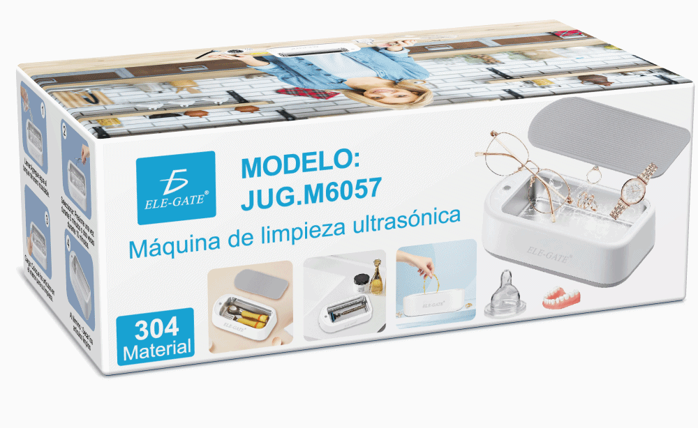 Limpiador Ultrasonico De Joyas Lentes Dentadura Metal - Image 8