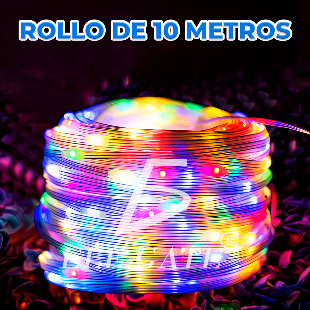 Cadena De Luces Led RGB 10 Metros incluye Control y Bluetooth - Image 4