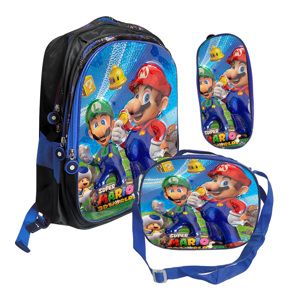 Set de Mochila Escolar Toy Story y Frozen con Lapicera y Lonchera Térmica con Cierres Resistentes - Image 7