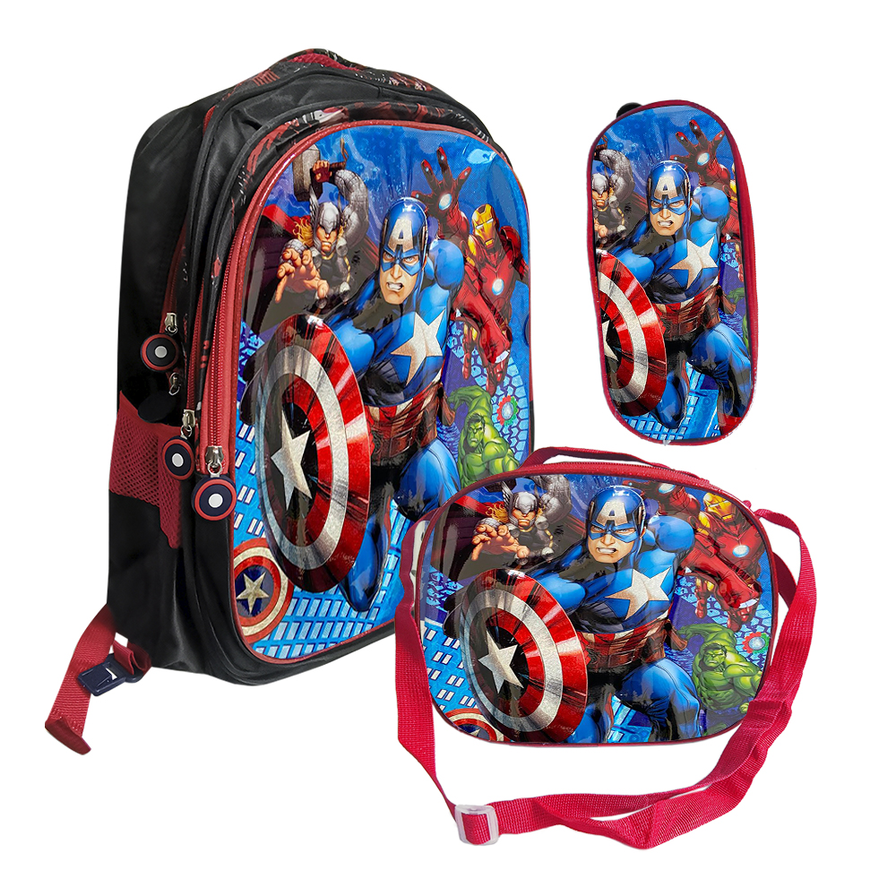 Set de Mochila Escolar Toy Story y Frozen con Lapicera y Lonchera Térmica con Cierres Resistentes - Image 17