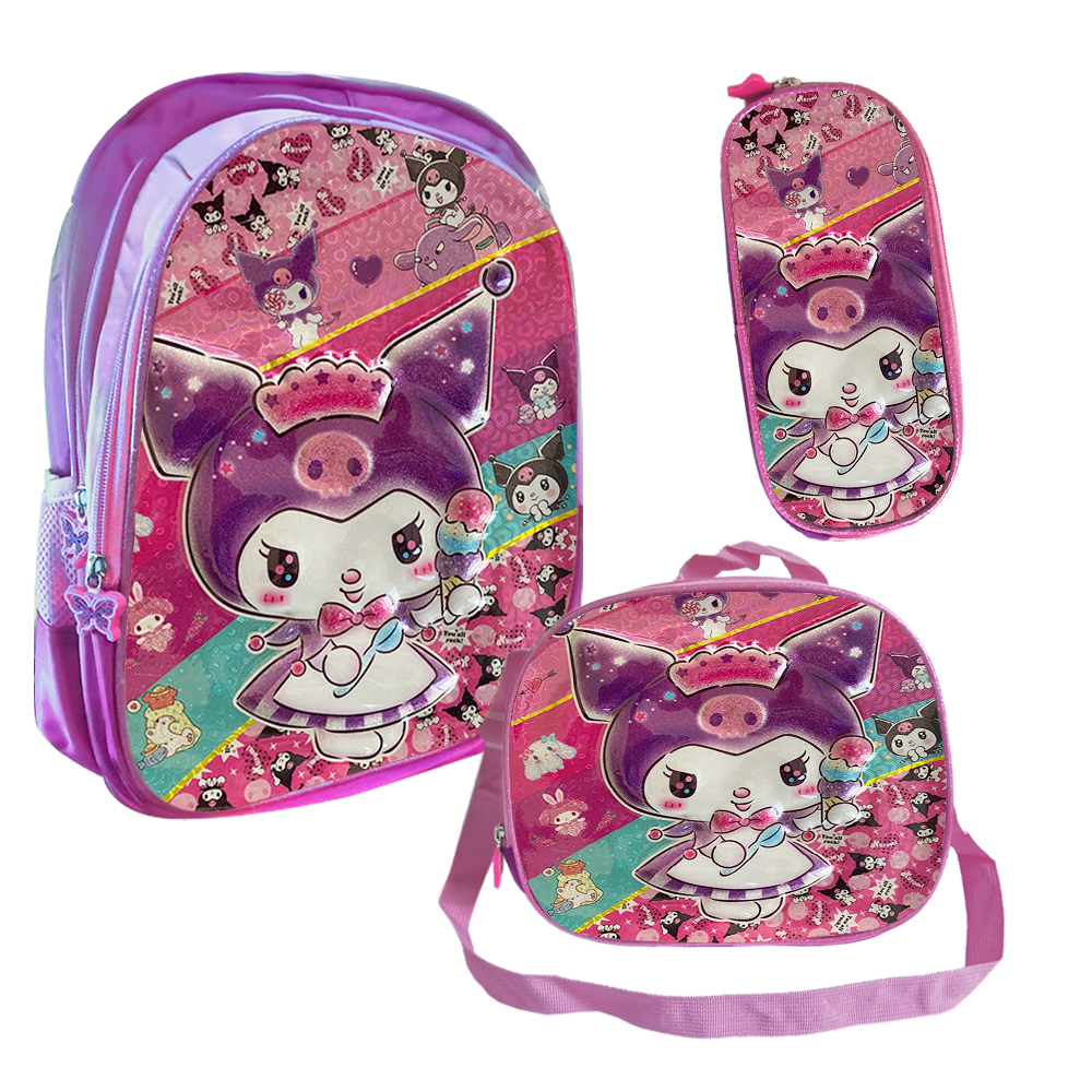 Set de Mochila Escolar Toy Story y Frozen con Lapicera y Lonchera Térmica con Cierres Resistentes - Image 19