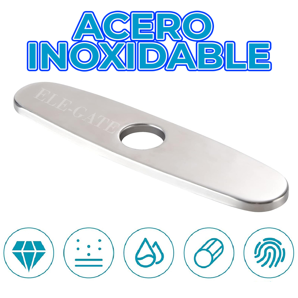 Par de Placas de Cubierta para Fregadero de Acero Inoxidable - Image 2