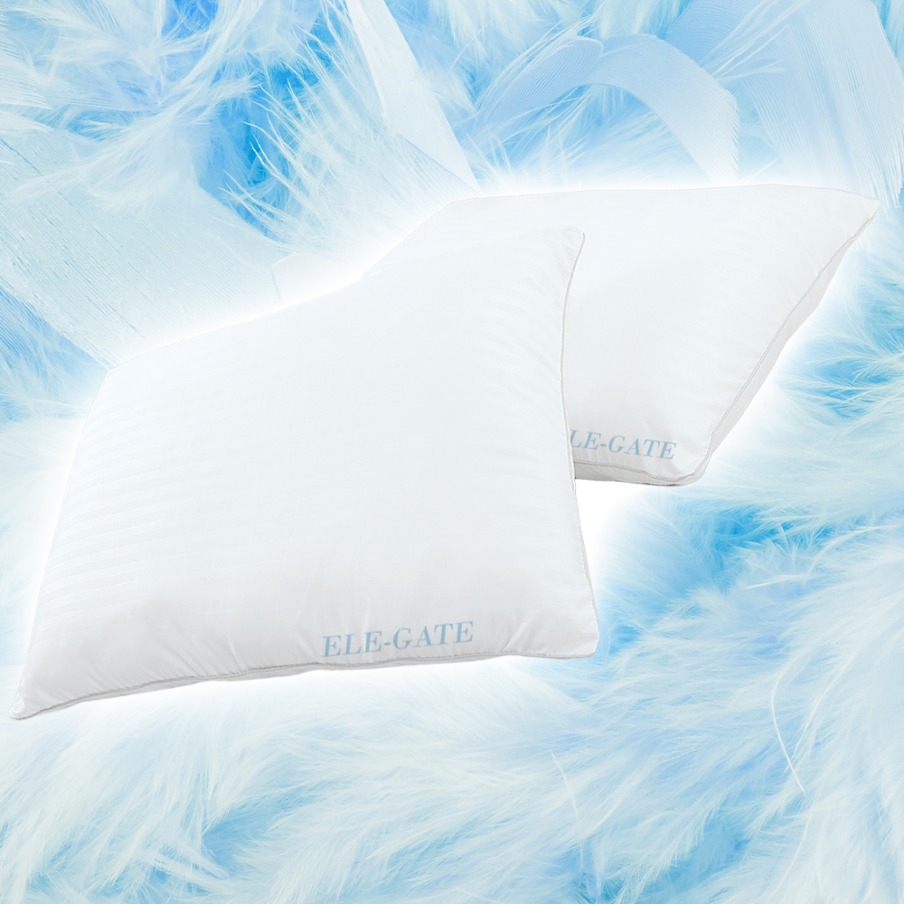 Set de 2 Almohadas de Firmeza Media con 50%Poliester y 50% Algodón - Image 3