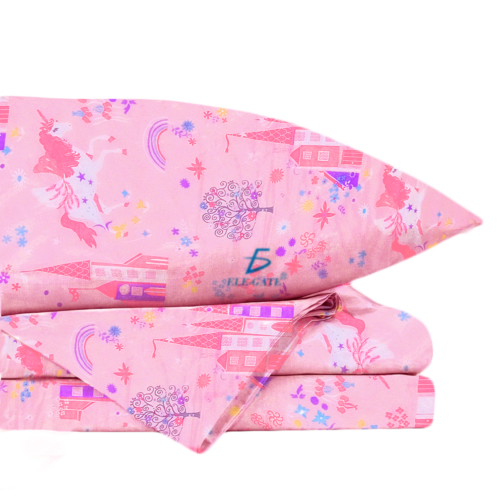 Juego de Sábanas Coquete de 4 Piezas que Incluyen una Sábana Cajonera, una Sábana y Dos Fundas de Almohada - Image 3