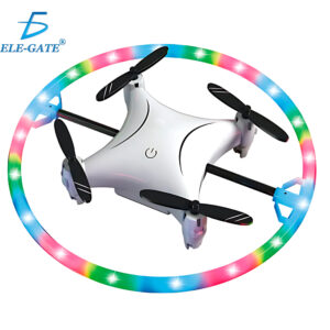 Mini Dron con Luces RGB con Batería Recargable y Control Remoto