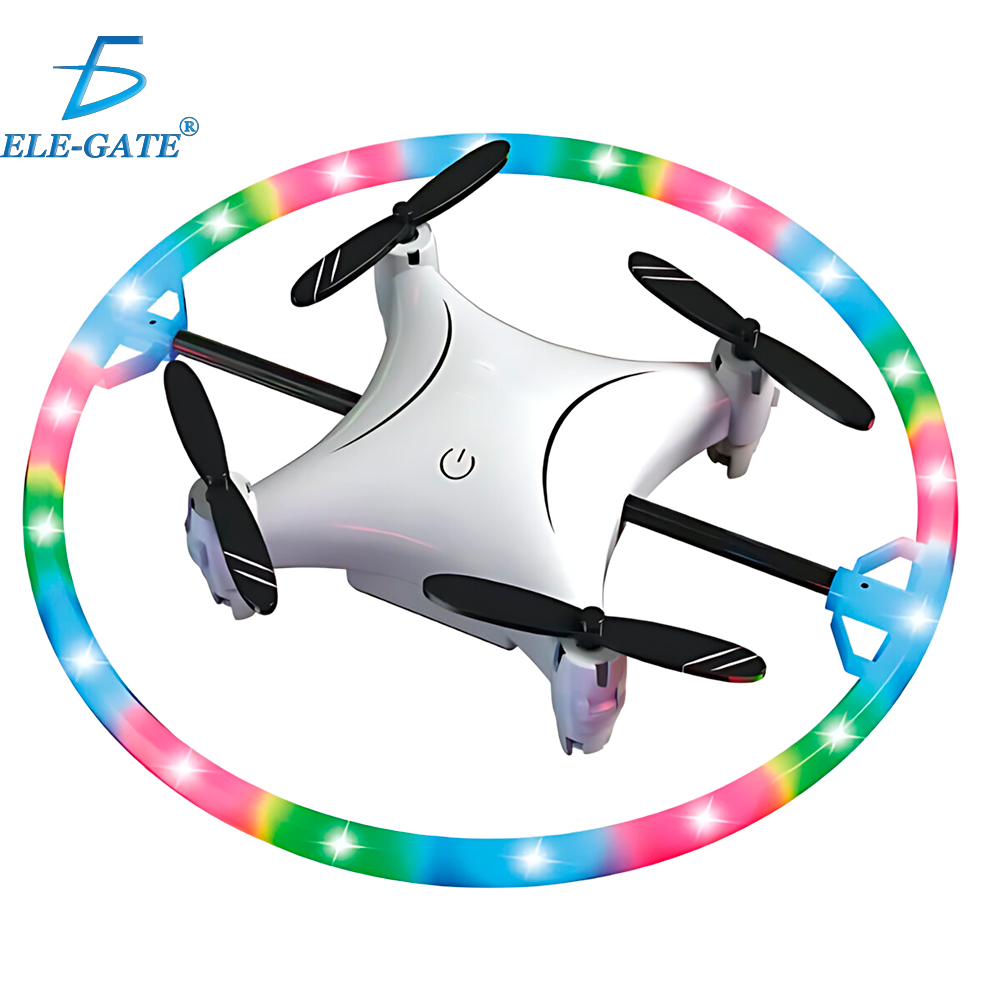 Mini Dron con Luces RGB con Batería Recargable y Control Remoto