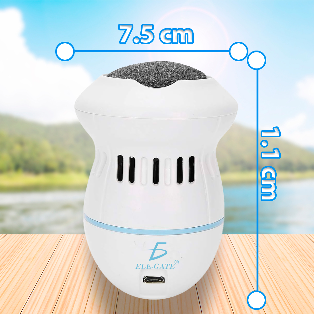 Removedor de Callos Eléctrico Recargable Redonda para Quitar Callosidades Piel Agrietada o para Pedicura - Image 4
