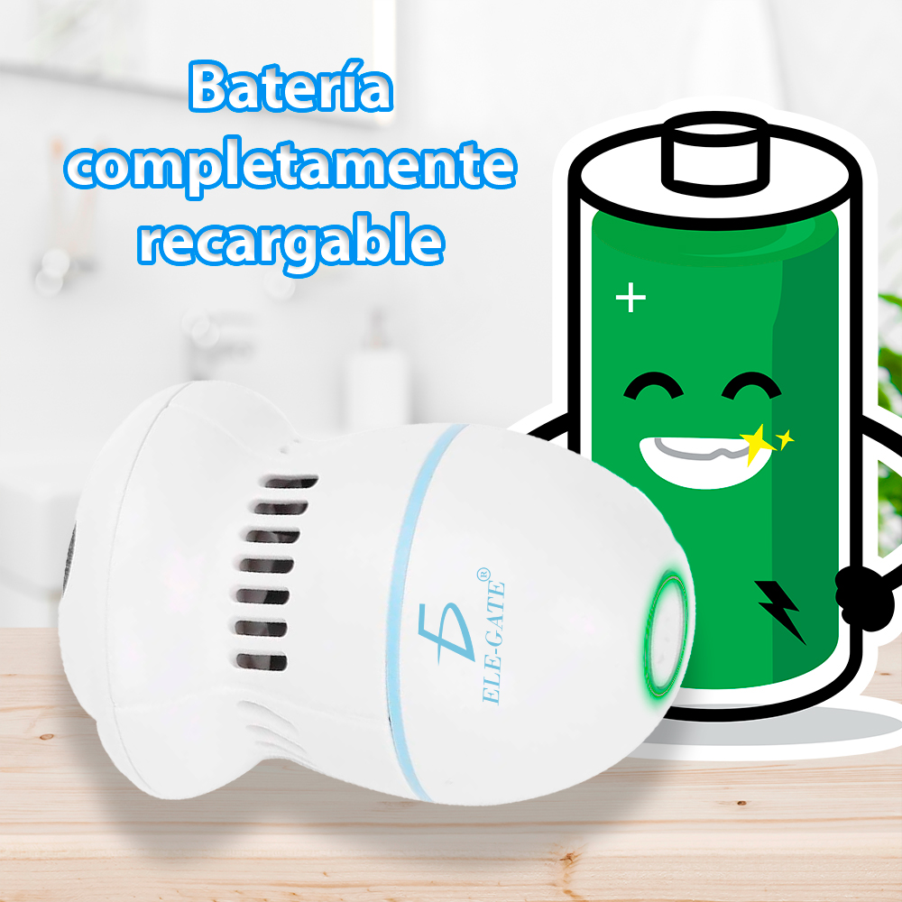 Removedor de Callos Eléctrico Recargable Redonda para Quitar Callosidades Piel Agrietada o para Pedicura - Image 2