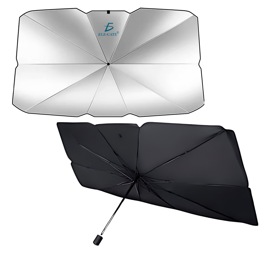 Para Sol Plegable Grande para Coche Protege las Vestiduras de los Rayos UV - Image 4