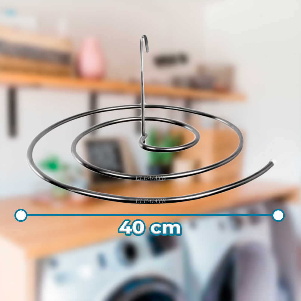 Tendedero Espiral con Gancho para Sabanas, Toallas o Cobijas - Image 4