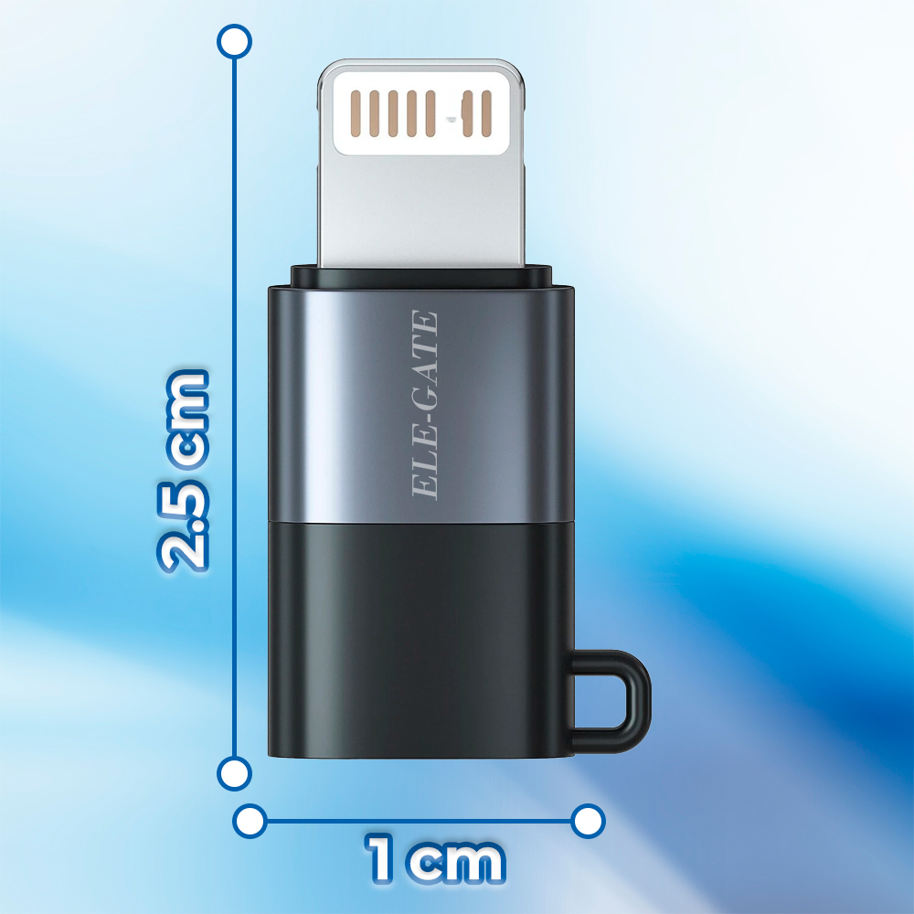 Adaptador Lightning 2.1 mAx Plug and Play a USB C - Image 4