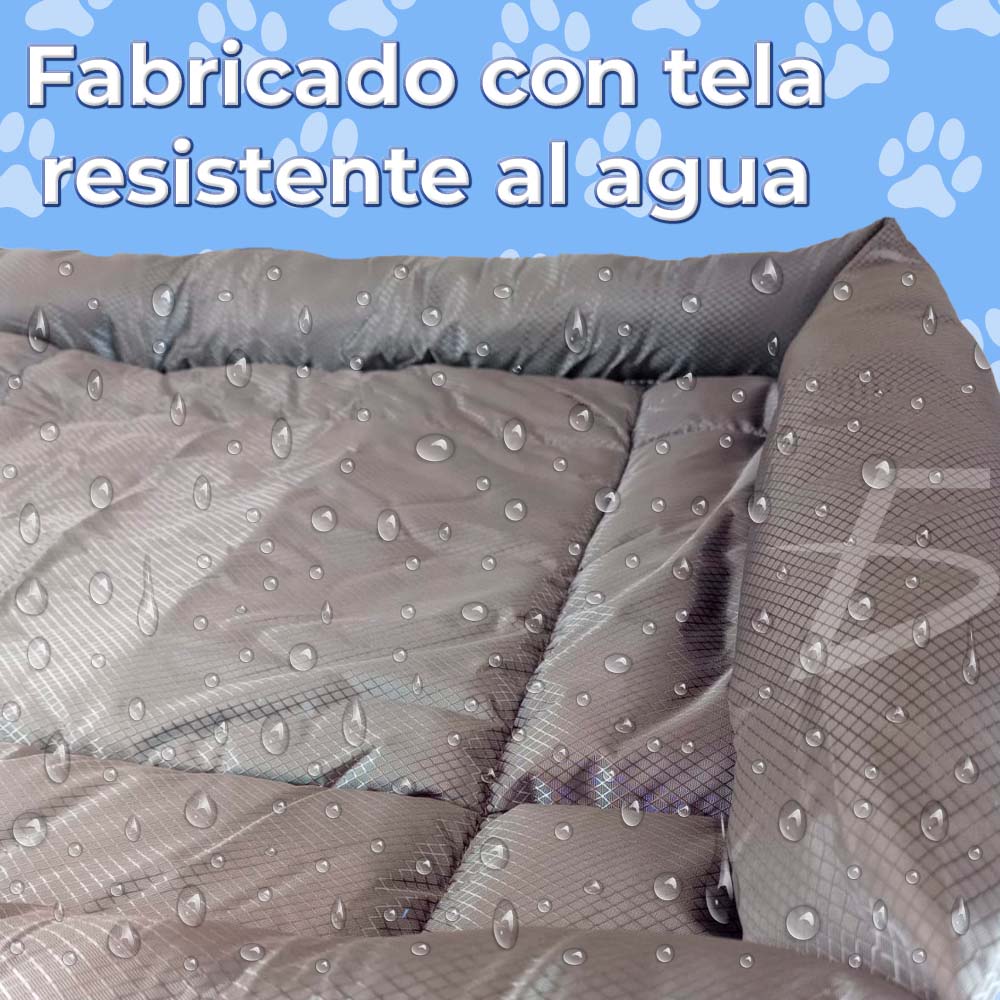 Cama Acolchada Repelente al Agua con Forro Antideslizante - Image 3