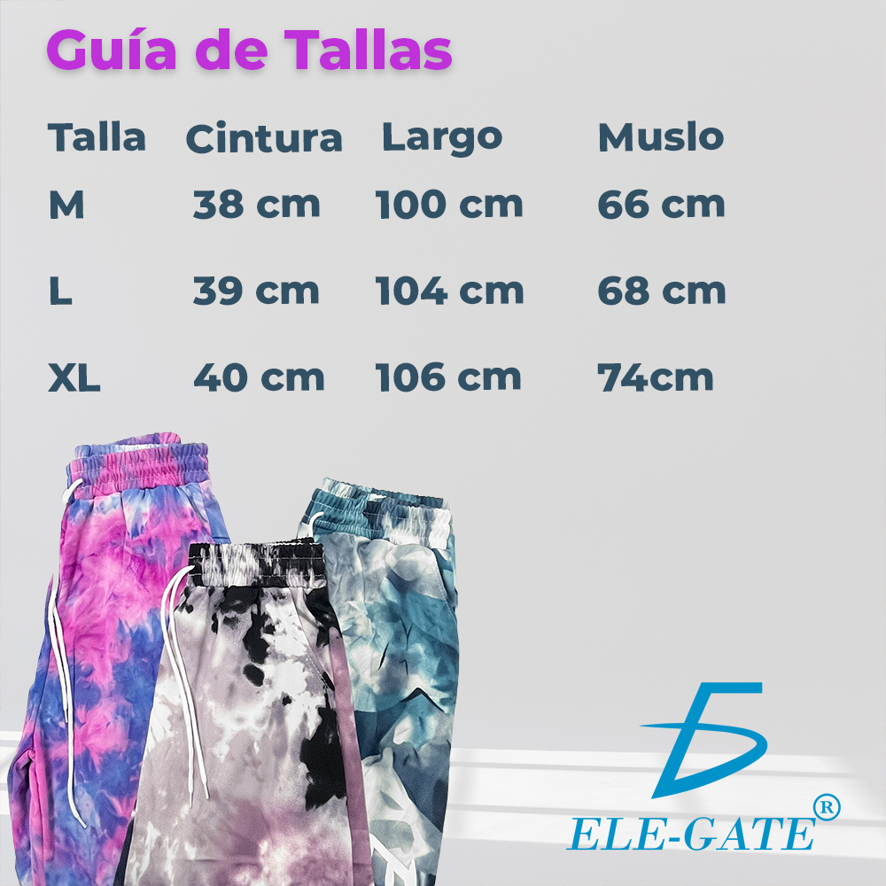Joggers Tie Dye con Cinta Ajustable - Image 5
