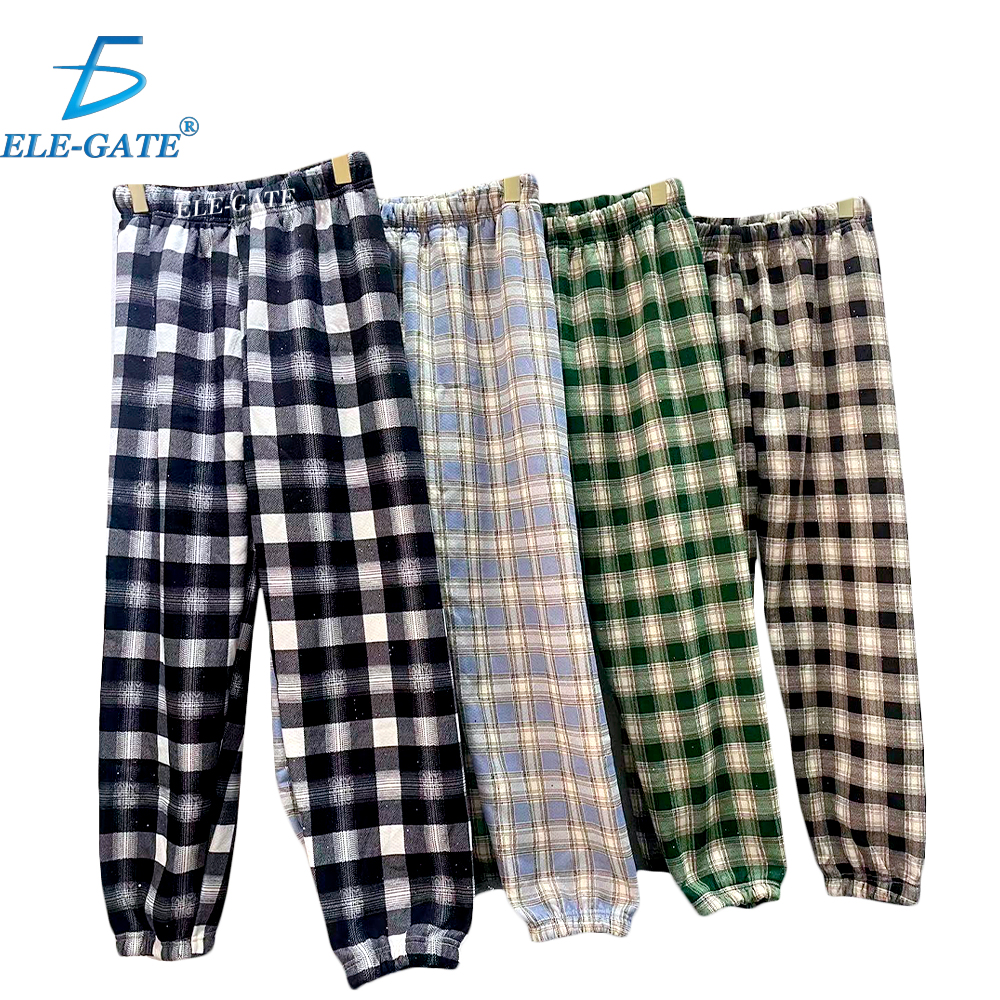 Pants a Cuadros Térmico con Doble Forro Moda Casual