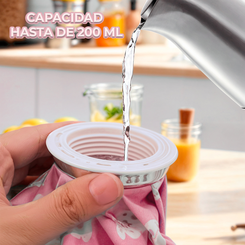 Bolsa Multiusos de Terapia Fría y Caliente Coquete Reutilizable con Tapa de Rosca - Image 4