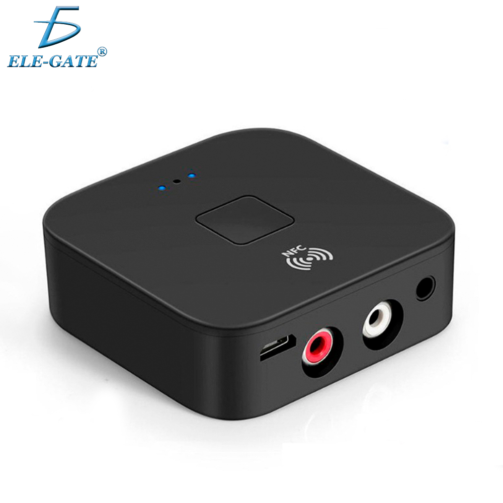 Receptor de Audio Bluetooth 5.0 con Entrada AUX RCA y Entrada de 3.5 mm