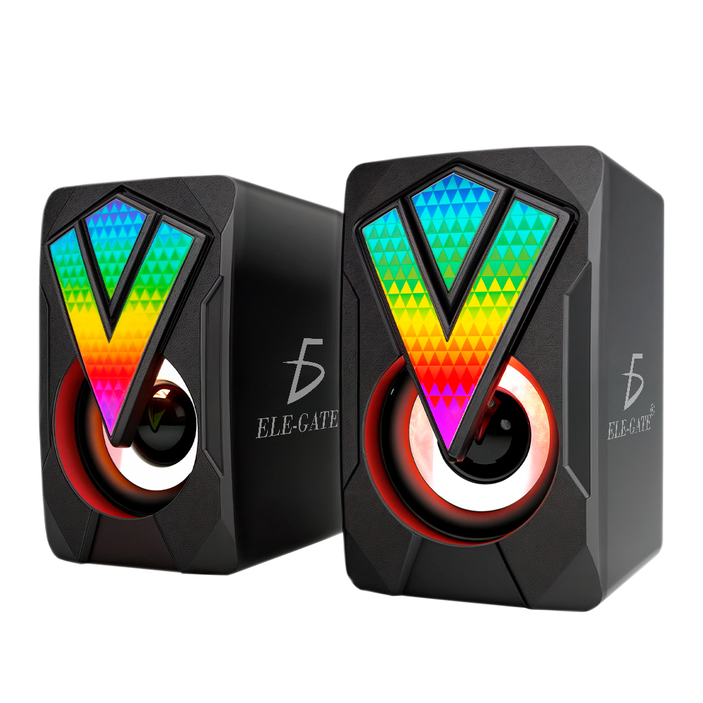 Bocina Altavoces RGB con Control de Volumen - Sonido y Estilo en Perfecta Armonía - Image 2