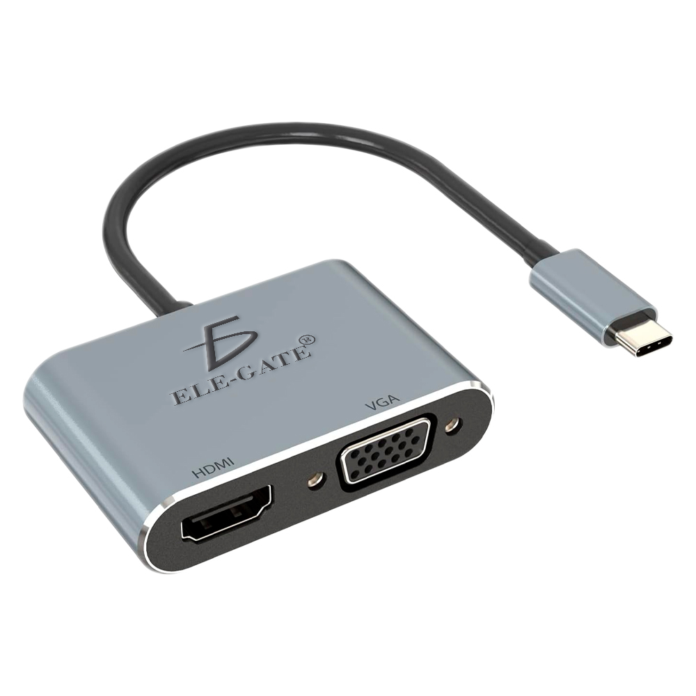 Hub Adaptador Usb C A Hdmi Vga Usb3.0 4k - Image 3