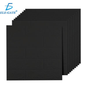 Paquete de 10 Paneles de Pared de Espuma XPE Aislante con Autoadhesivo 35x38.5 cm con Diseños Texturizados