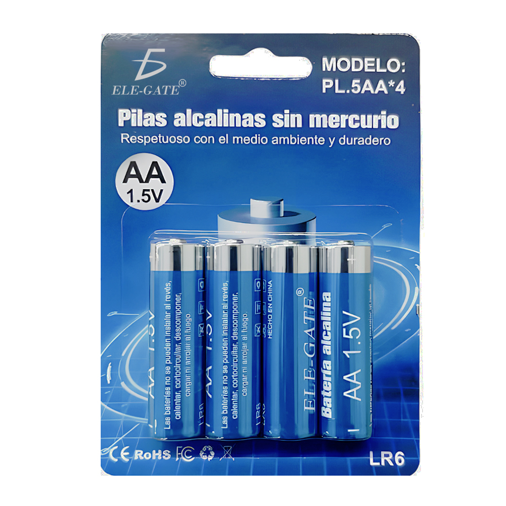 Paquete de 2 Pila Alcalinas sin Mercurio AA de 1.5V 2300 MaH - Image 2