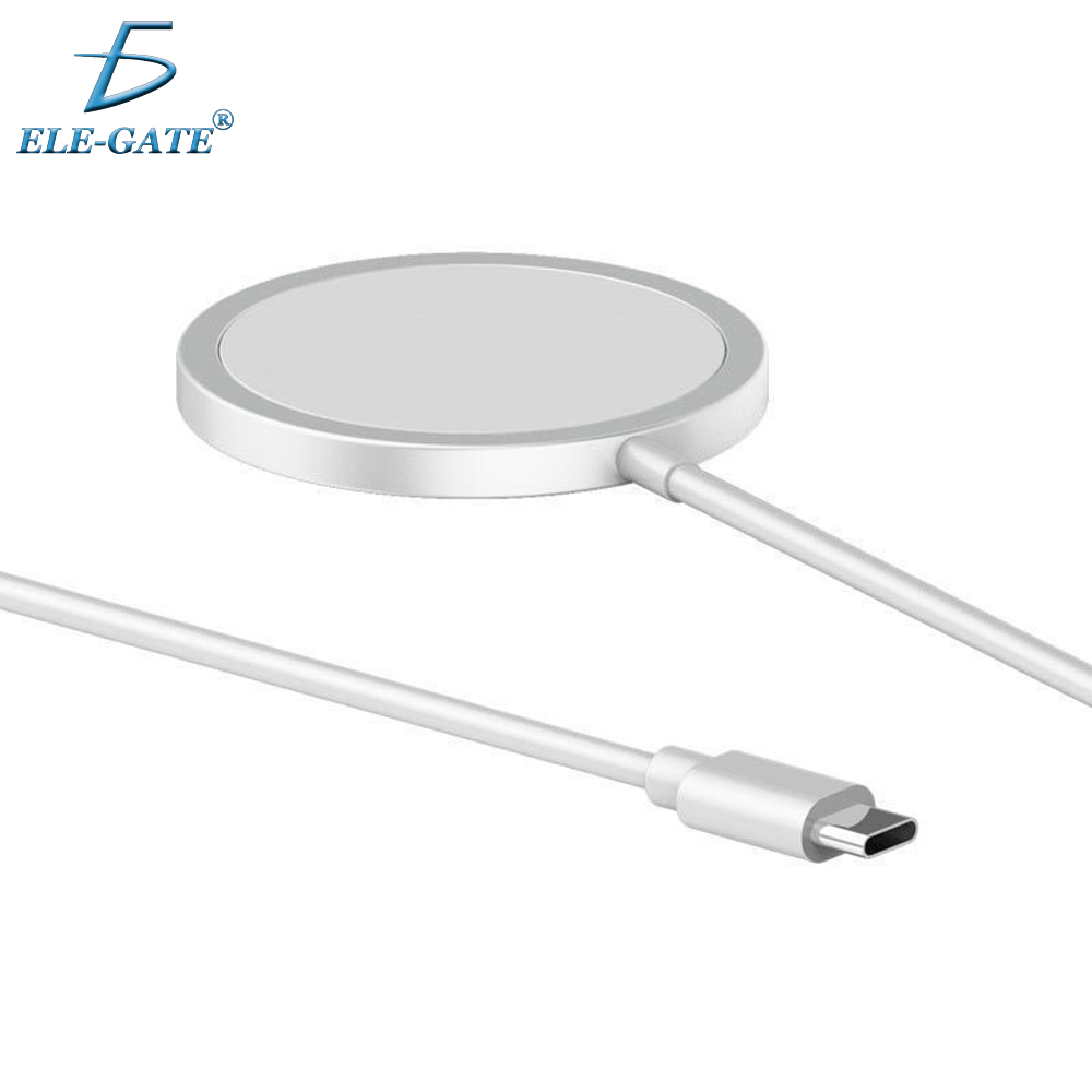 Cargador Rapido Inalámbrico 15W Compatible con MagSafe cable tipo C