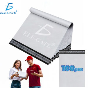 Paquete de 100pzs de Bolsas Sobre PolyMailer para Envíos de Paquetería de 25 x 35 cm
