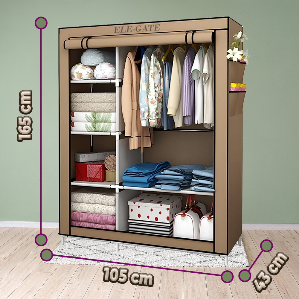 Closet Organizador de Tela con Estructura de Metal - Image 5