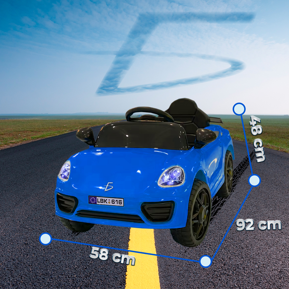 Carro Montable Eléctrico 6km/h 12v con Con Luces RGB - Image 5