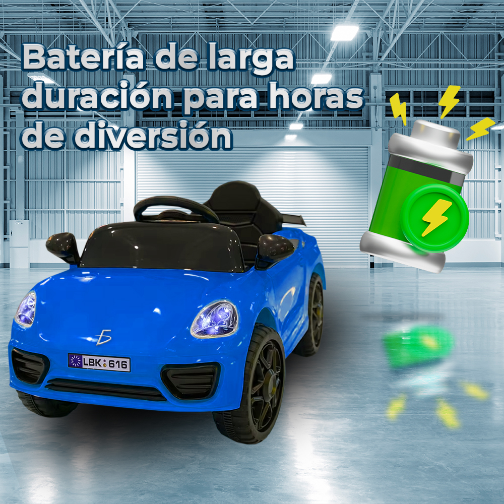 Carro Montable Eléctrico 6km/h 12v con Con Luces RGB - Image 2