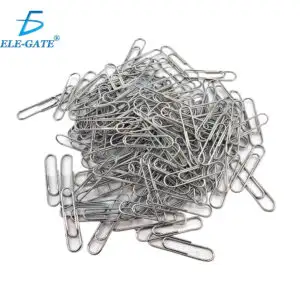 Paquete de 100 clips de acero inoxidable