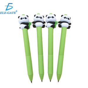 Lápiz Infinito con Diseño Coquete de Panda Punto Medió