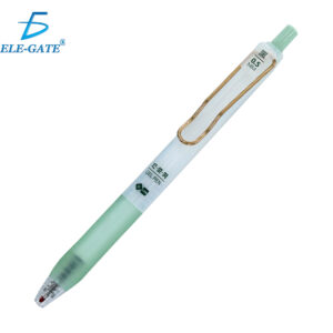 Pluma de Gel Retráctil Punto de 0.5mm Color Negro