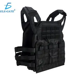 Chaleco Táctico con Ajuste de Velcro y Cordones de Alta Resistencia