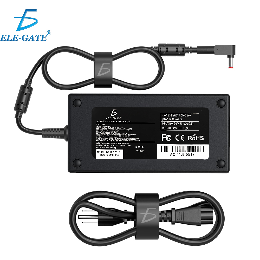 Cargador Laptop Compatible con ACER 19.5V 11.8A 230W Punta Roja 5.5x1.7mm