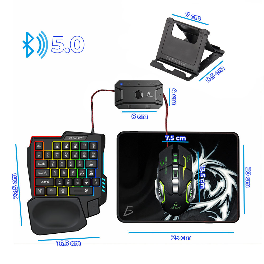 Kit Gamer Bluetooth Para Celular Android 5 en 1 - Image 3