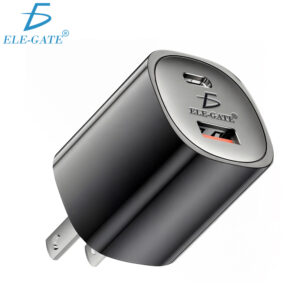 Cargador Dos en Uno USB-A y USB-C Carga Rápida 5V