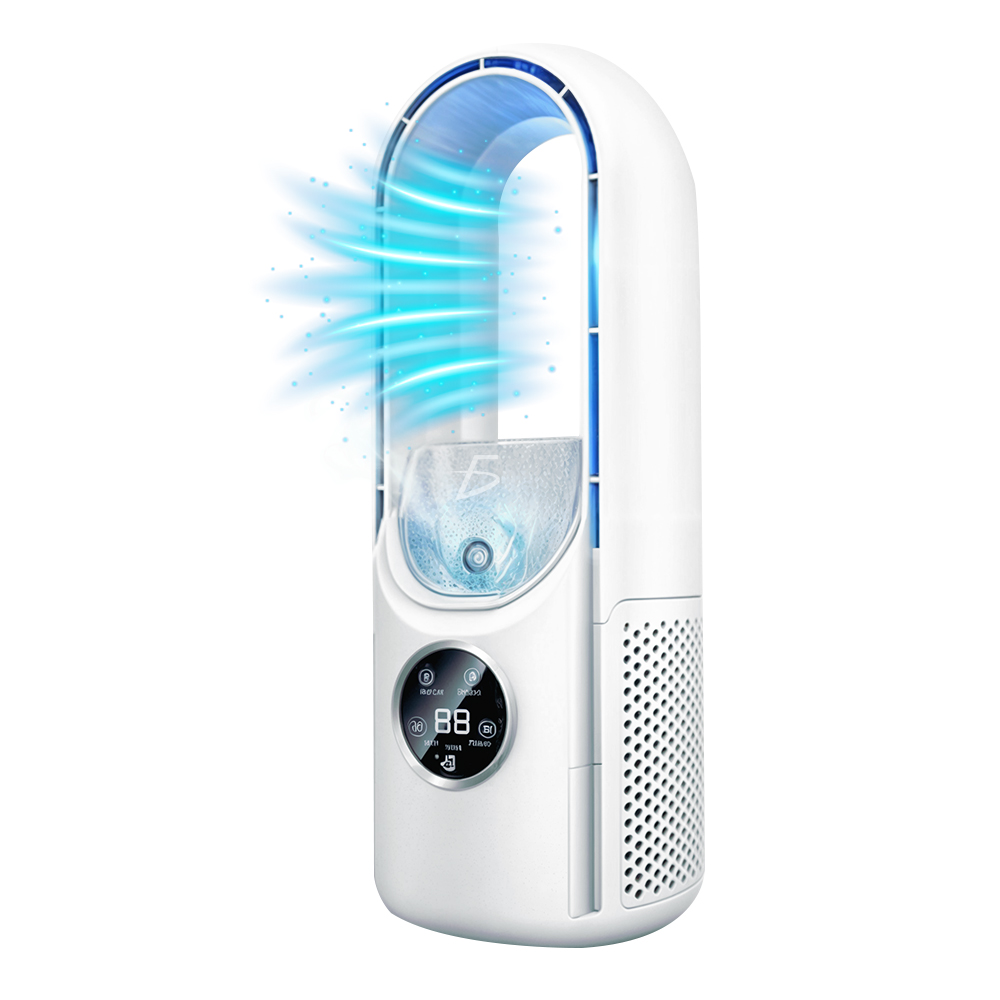 Ventilador Sin Aspas con Humificador 6 Velocidades con Pantalla Digital - Image 3