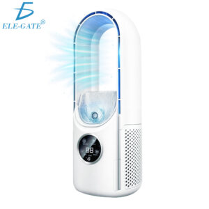 Ventilador Sin Aspas con Humificador 6 Velocidades con Pantalla Digital