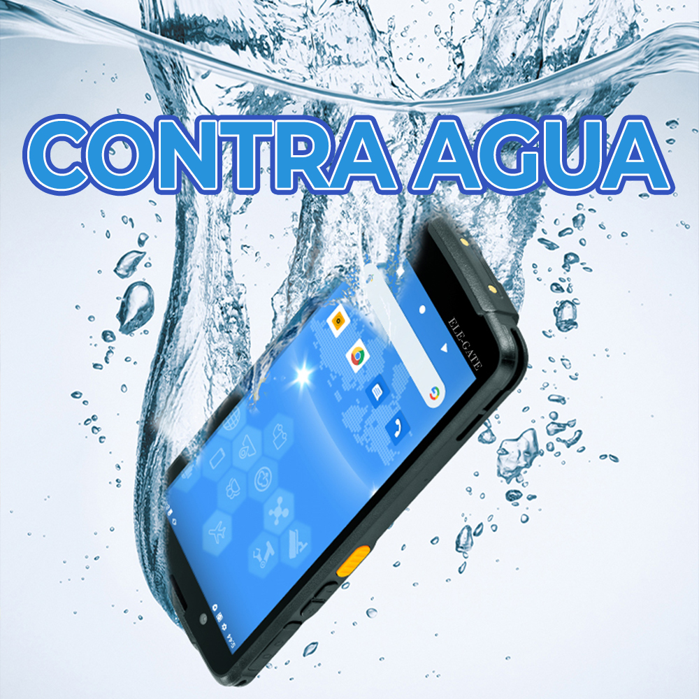 Escáner de Código de Barras 1D/2D Android PDA 4G Wifi, Resistente al Agua y al Polvo con Lectora NFC - Image 4