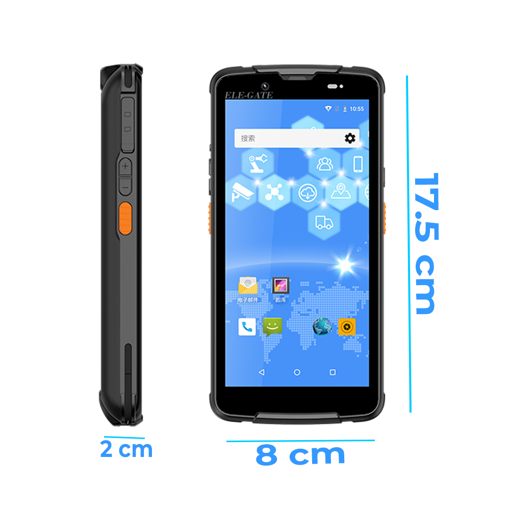 Escáner de Código de Barras 1D/2D Android PDA 4G Wifi, Resistente al Agua y al Polvo con Lectora NFC - Image 5