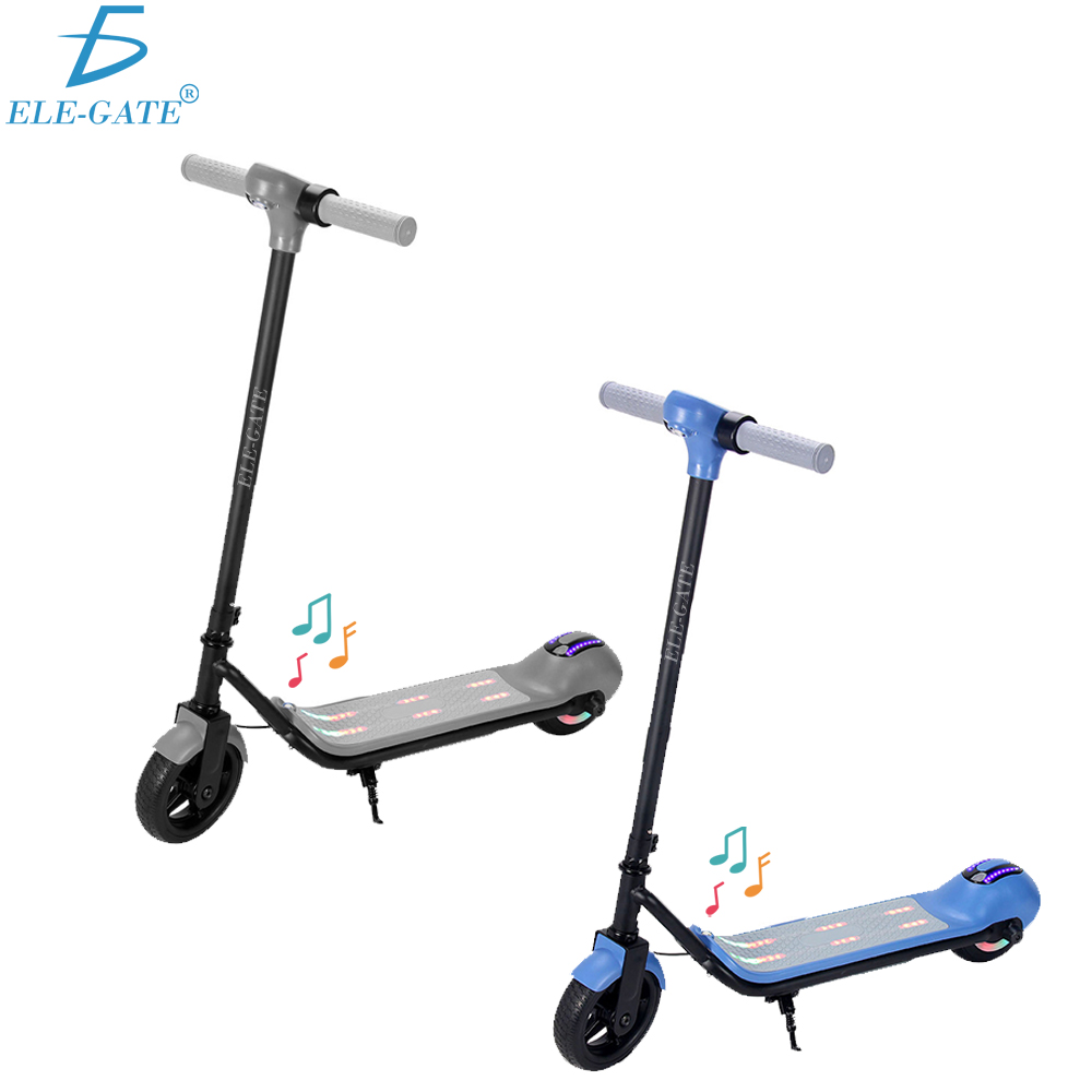 Patín Eléctrico para Niño con Bocina y Luz RGB Potencia 110W