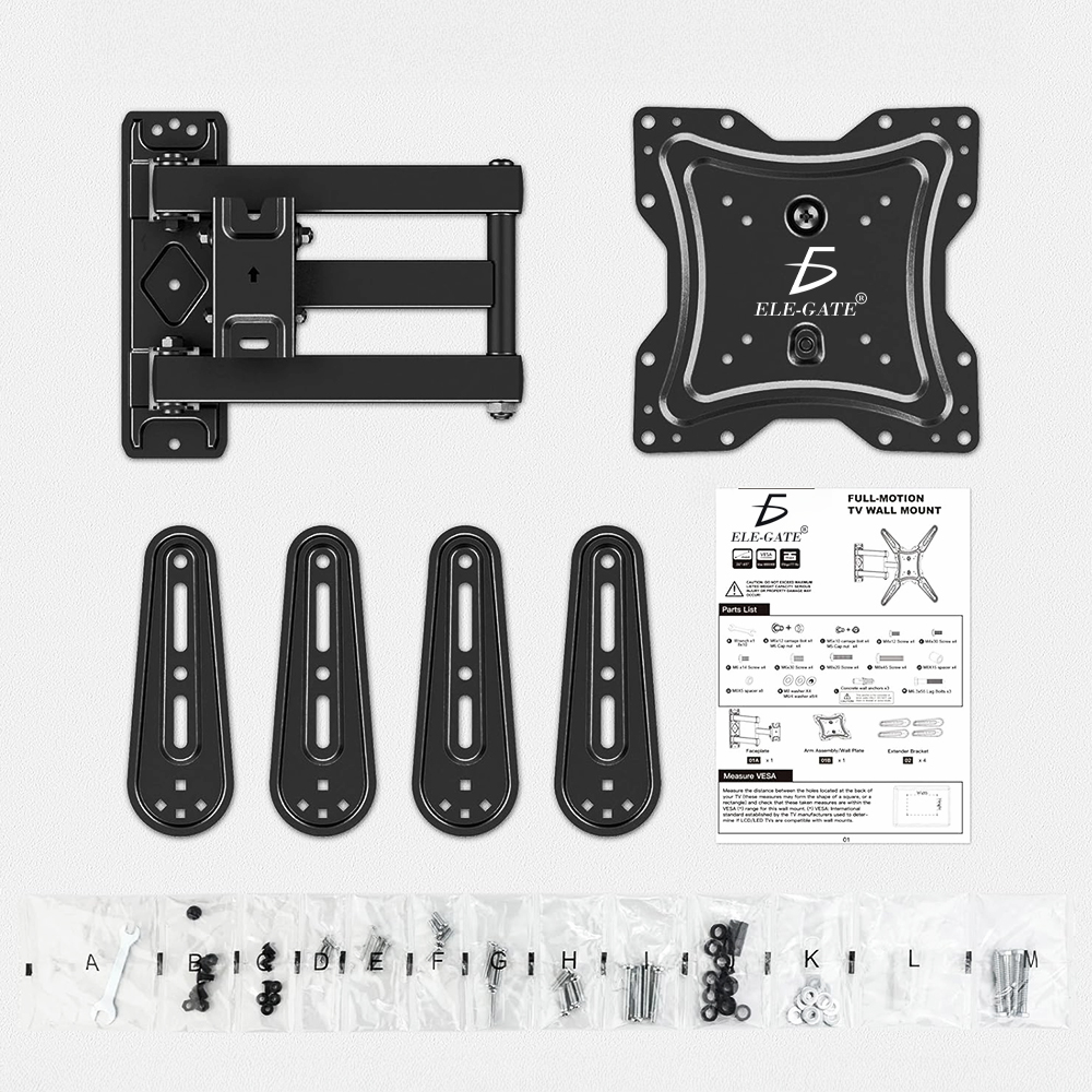 Soporte para Pantalla de 23” a 60” Desplegable con Rotación 180° - Image 2