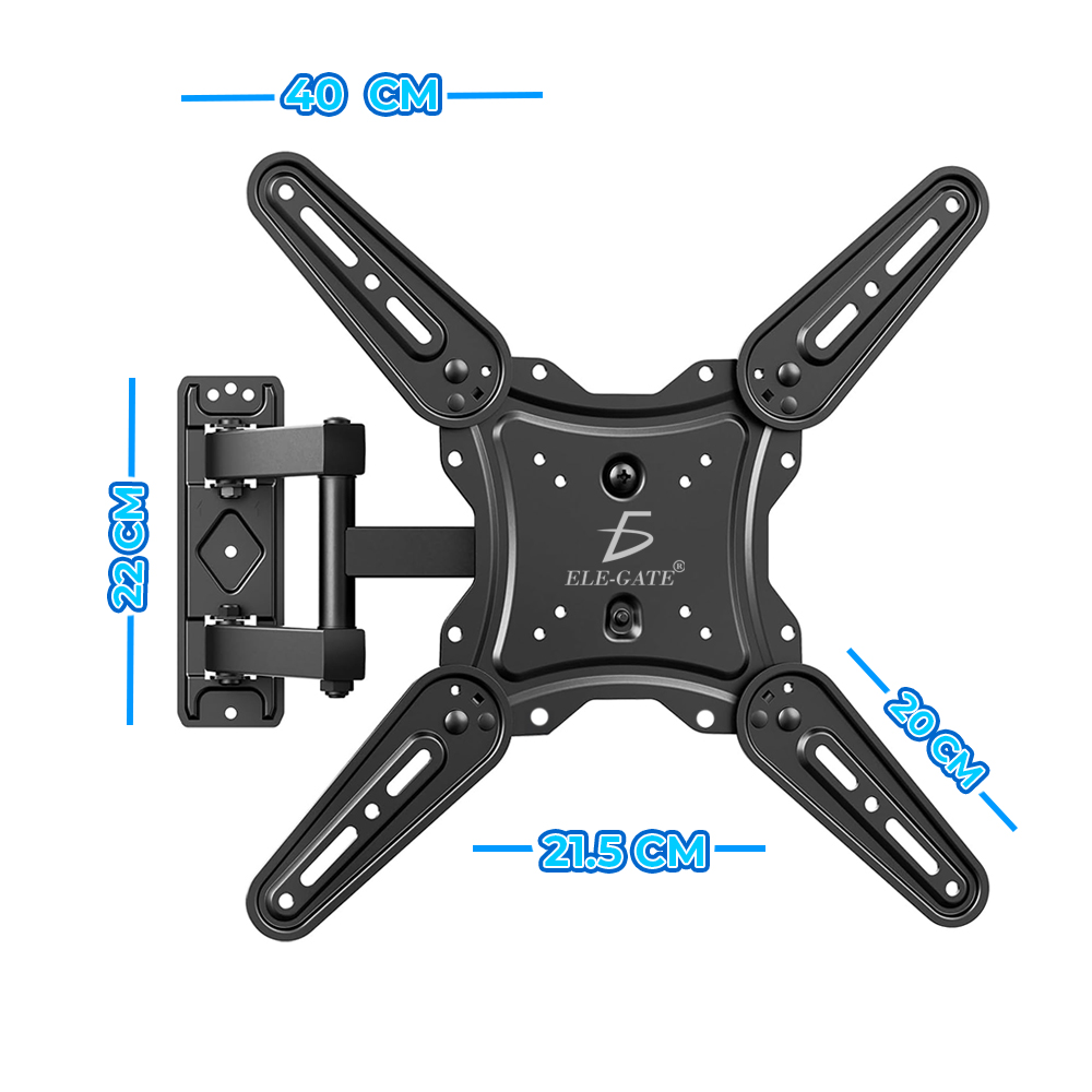 Soporte para Pantalla de 23” a 60” Desplegable con Rotación 180° - Image 4