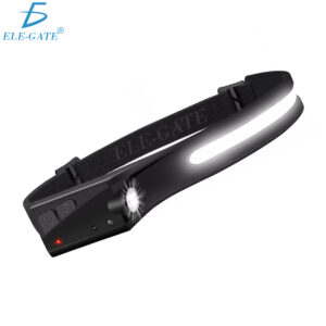 Linterna de Cabeza Recargable USB Luz Led Amplia y Brillante de 230°