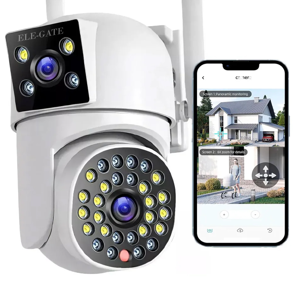 Cámara de Seguridad Exterior WIFI 4MP 360° PTZ - Image 3