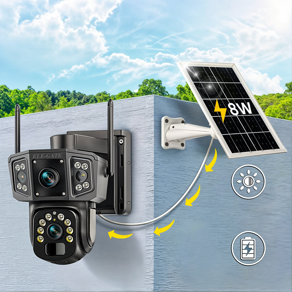 Cámara de Seguridad Solar 4G 3MP HD Exterior - Image 2