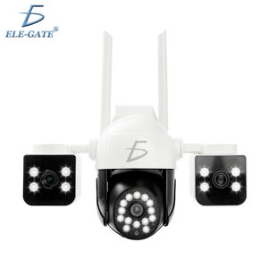 Cámara de Seguridad WIFI 3 Lentes 4MP HD 360° Exterior