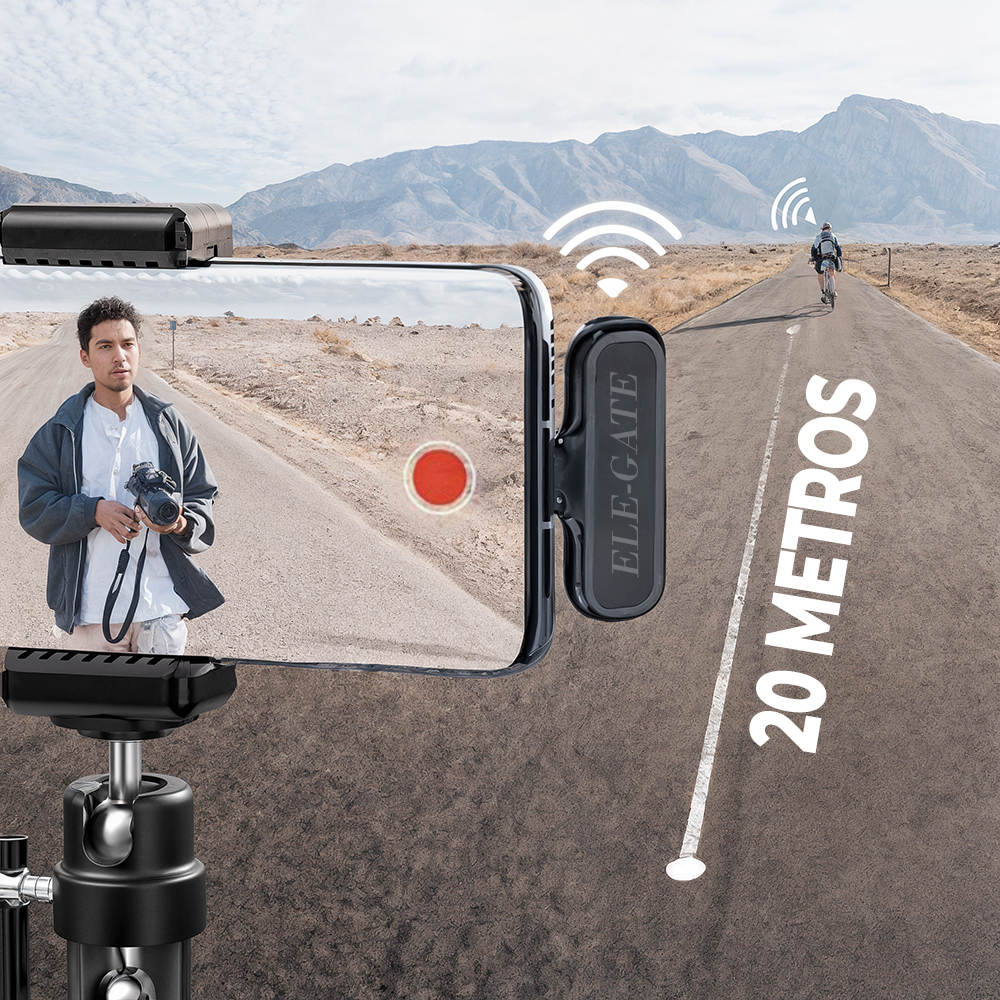 Micrófono Lavalier Inalámbrico con Base Cargadora y Carga Rápida Tipo C - Image 2