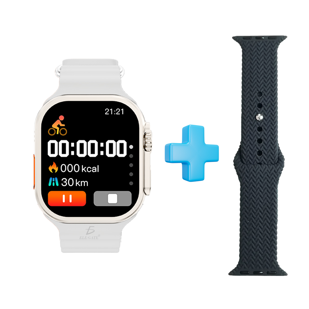 Reloj Deportivo Inteligente con Dos Correas Resistente, Notificaciones y Fitness - Image 2
